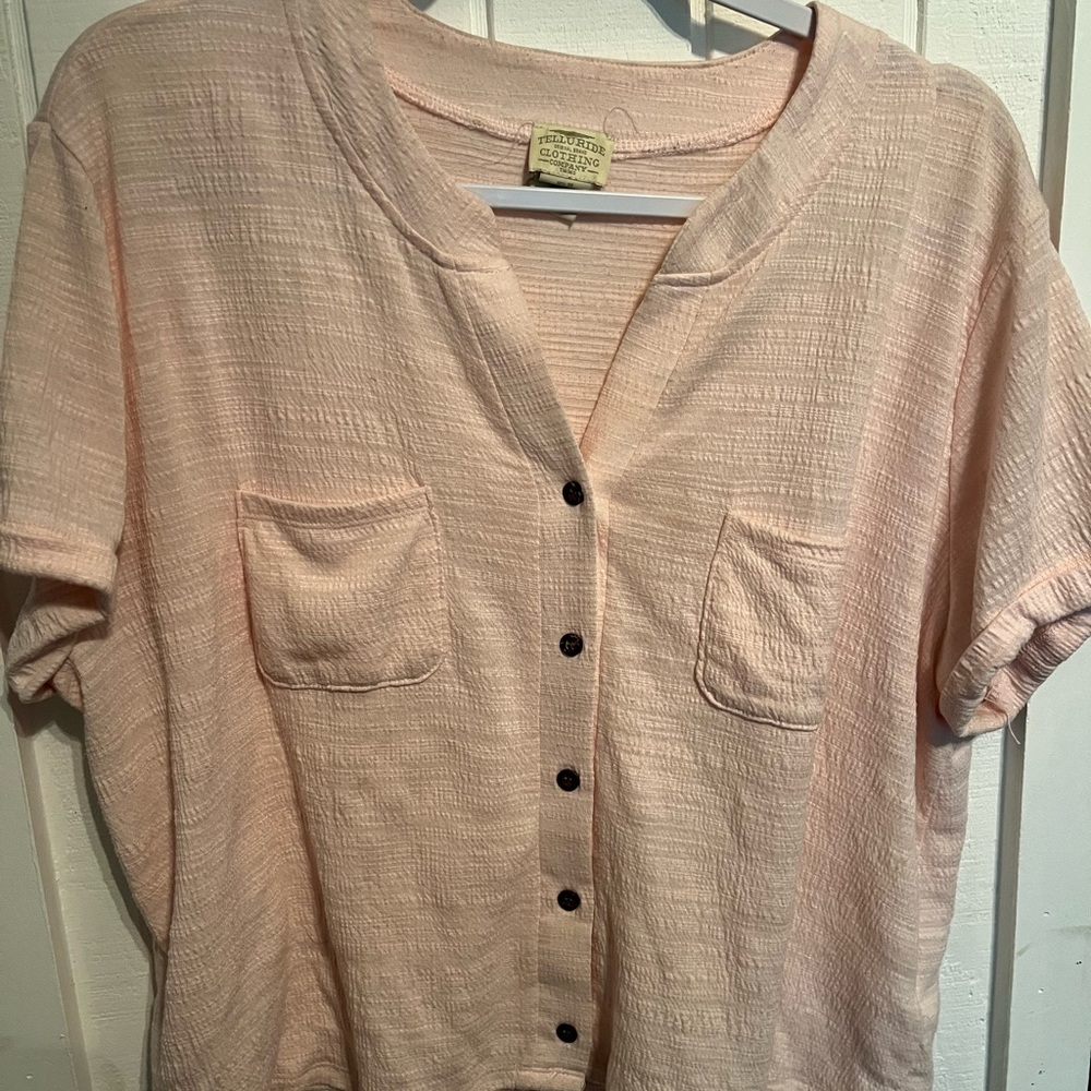 Telluride clothing company button up top